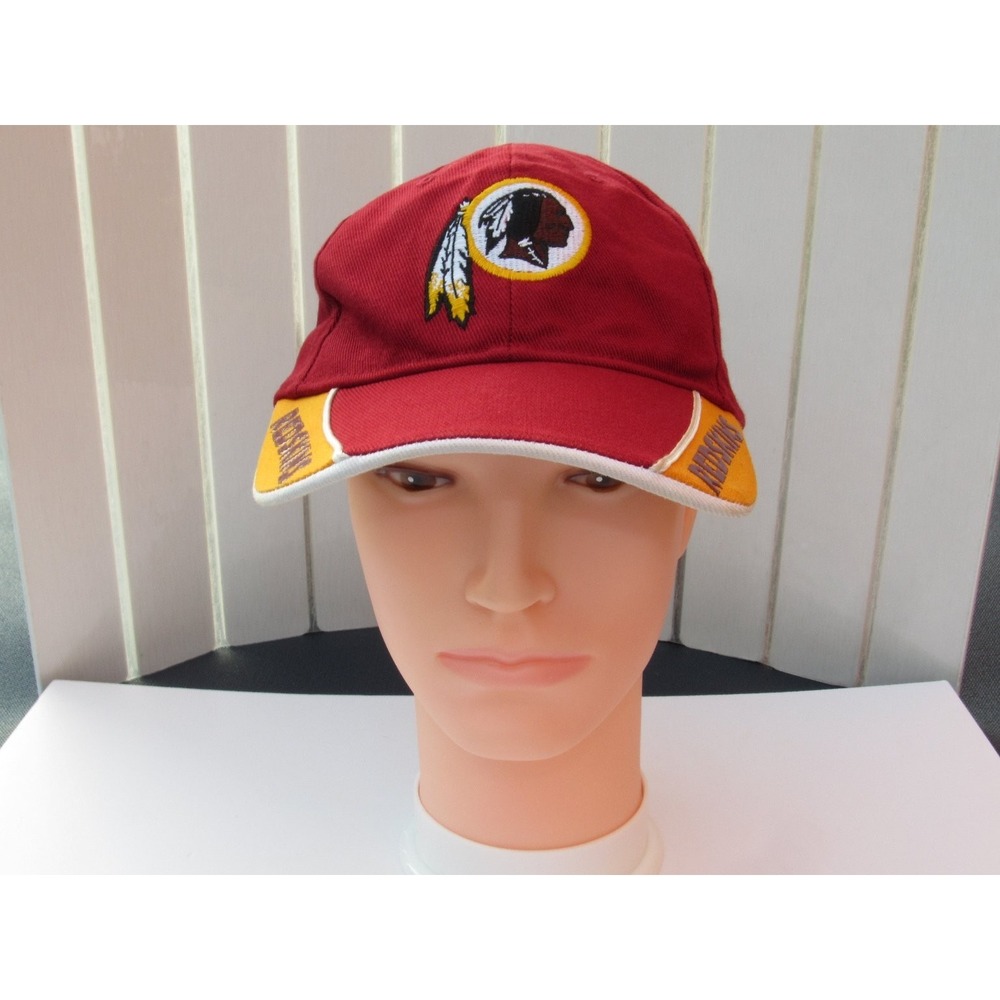 Washington Redskins Hat NFL Team Apparel Baseball Cap Men's One Size Adjustable